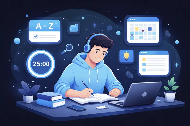Digitale Lerntools für Schüler und Studenten: Apps auf einem Bildschirm