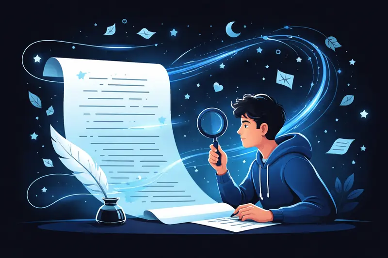 Gedichtanalyse schreiben: Aufbau, Stilmittel und Tipps