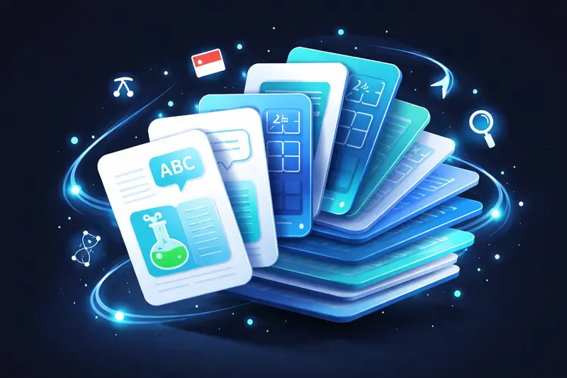 Interleaving Methode beim Lernen: Verschiedene Themen werden gemischt